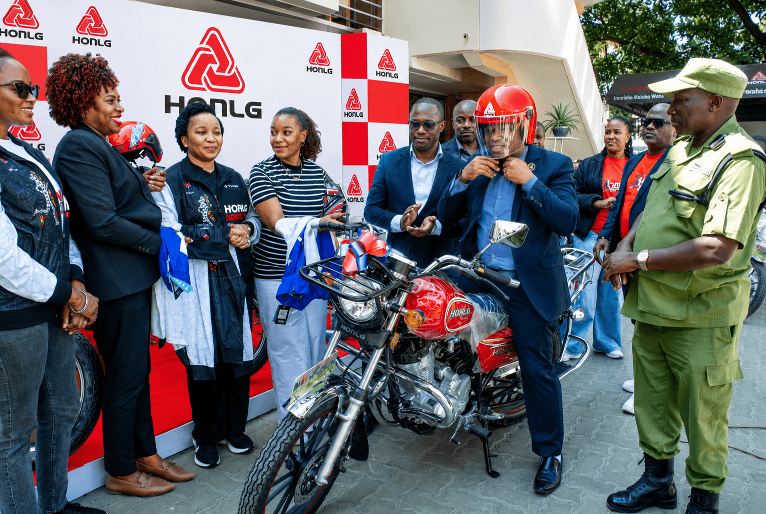HONLG Motorcycles Tanzania company and team activity 3