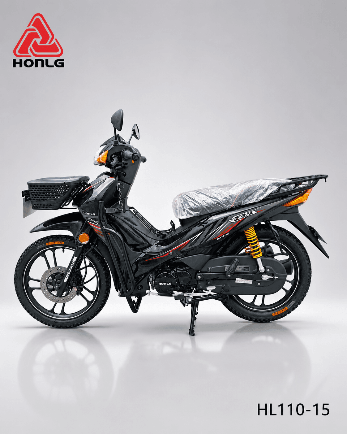 HONLG HL110-15 110cc Commuter motorcycle